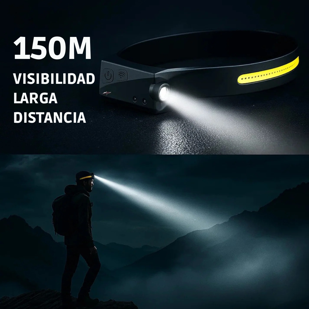 NoctiArc™– Iluminación panorámica 230° y control manos libres