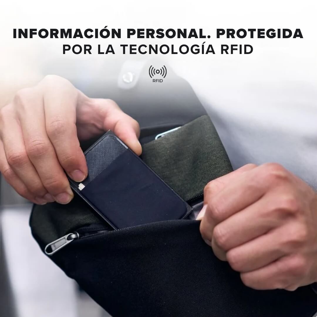 Bolso Bandolera Antirrobo