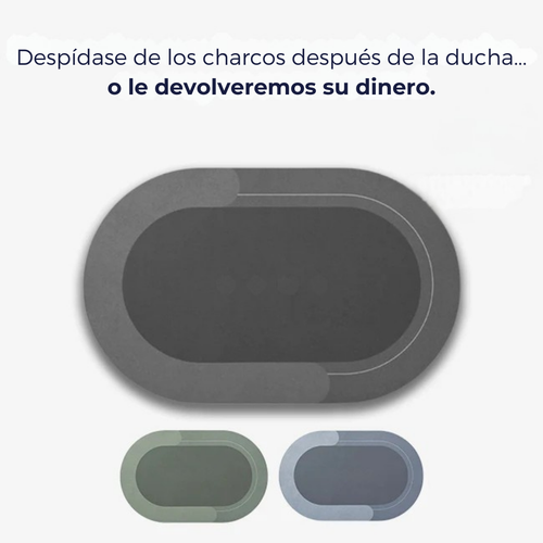 DryStep™ – Tapete de baño antideslizante ultra absorbente