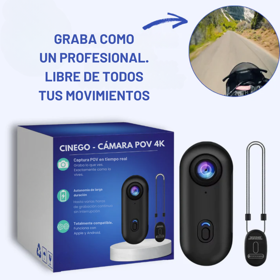 CineGo™ – Captura Cada Ángulo en 4K