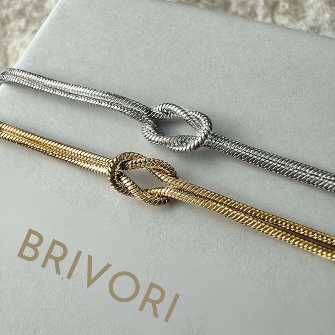 Eterno Lazo™ – Pulsera de Pareja con Nudo