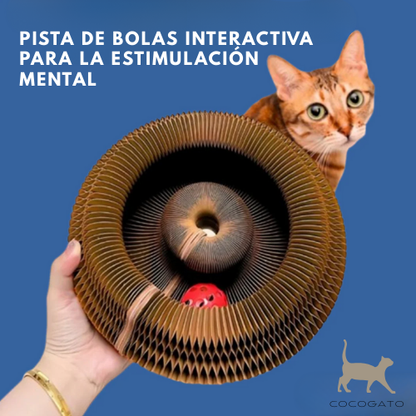 CocoGato™ – Refugio modular antiestrés con rascador