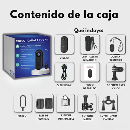 CineGo™ – Captura Cada Ángulo en 4K