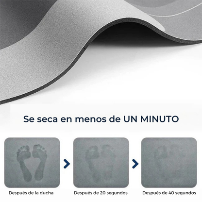 DryStep™ – Tapete de baño antideslizante ultra absorbente