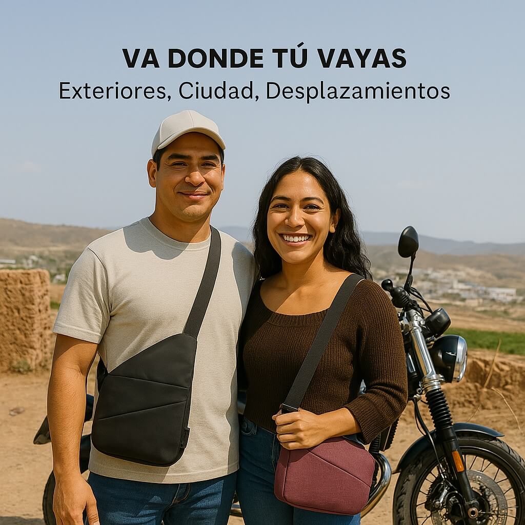 Bolso Bandolera Antirrobo