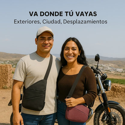 Bolso Bandolera Antirrobo