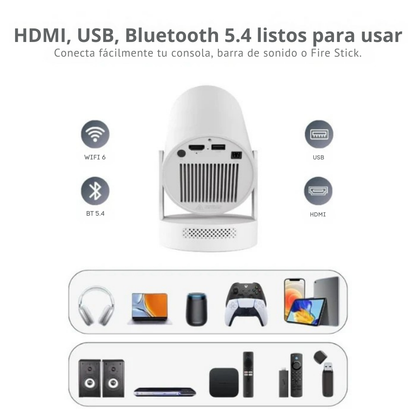LumiBeam™ – Proyector Ultra HD Portátil