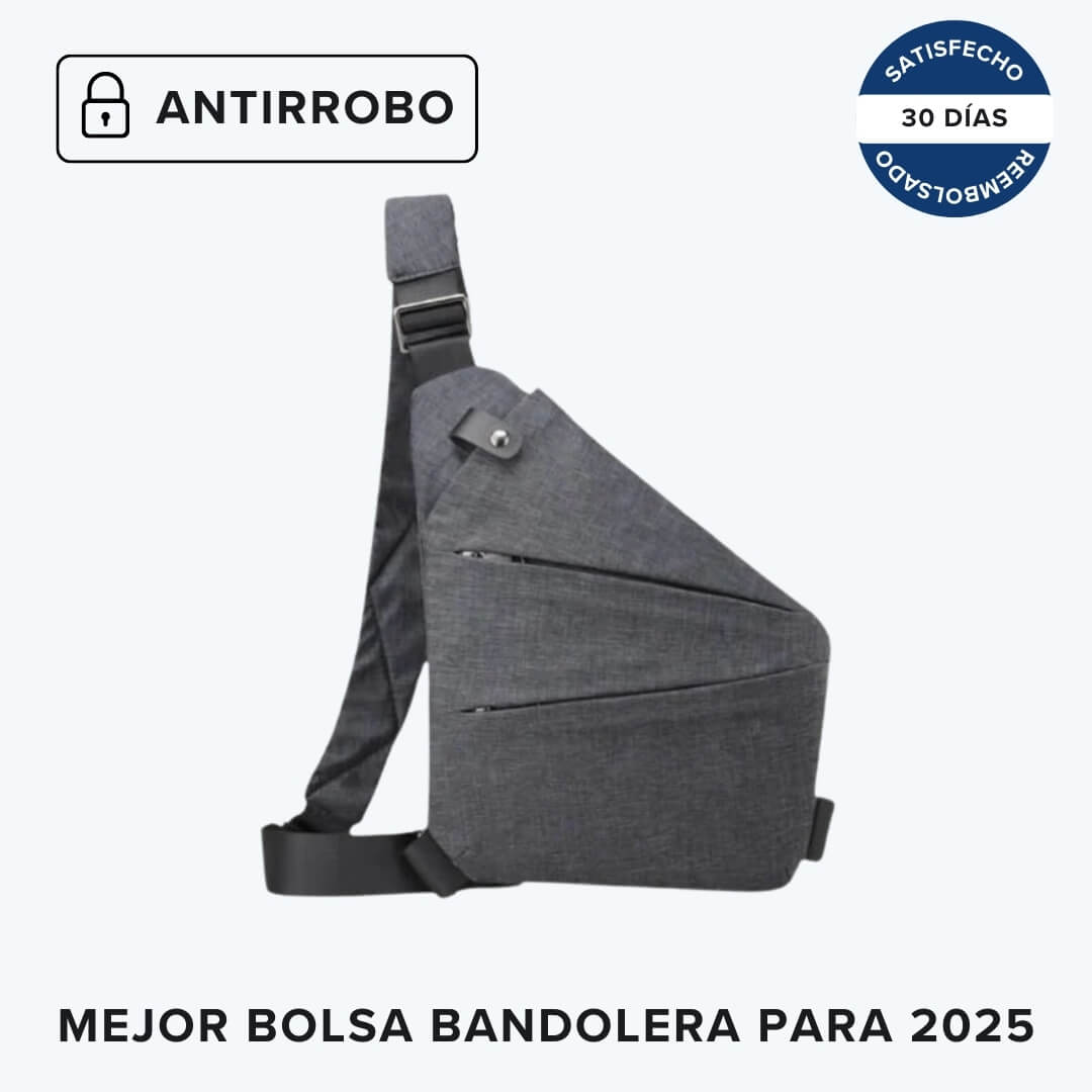 Bolso Bandolera Antirrobo