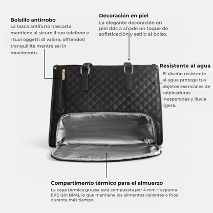 Aurelia Tote™ – El Bolso con Compartimento Oculto Aislado