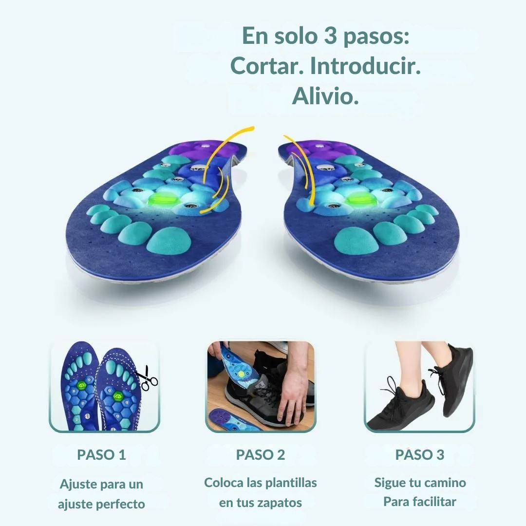 MagnoStep™ – Alivio del dolor y soporte del arco