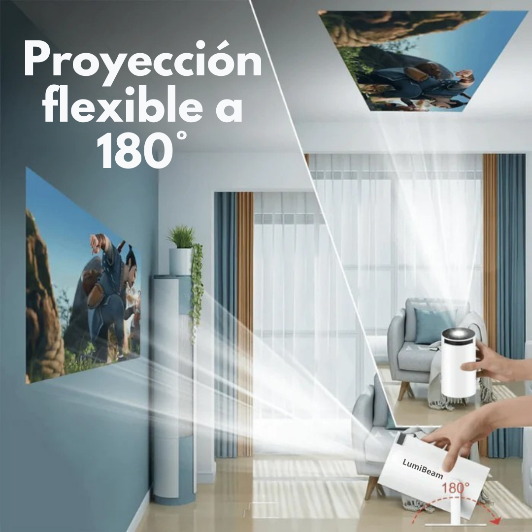 LumiBeam™ – Proyector Ultra HD Portátil