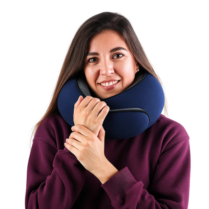 AeroRest™ – Almohada de Viaje Ergonómica