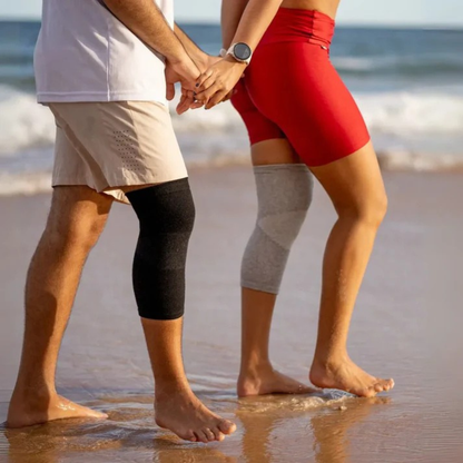 EcoFlex™ – Rodillera de bambú para alivio natural del dolor