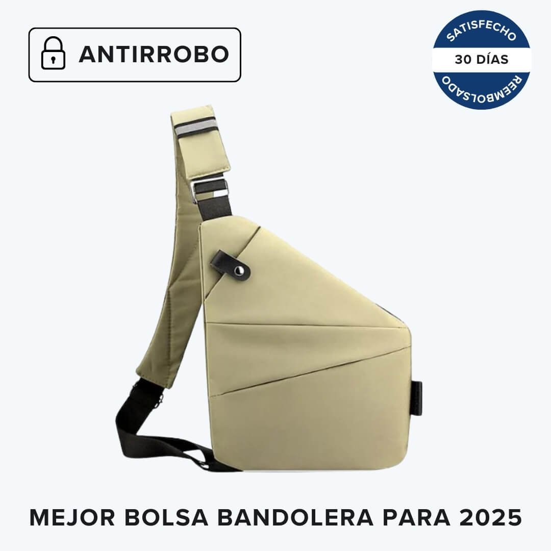 Bolso Bandolera Antirrobo