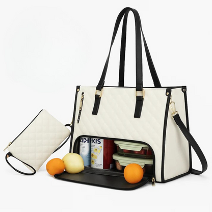 Aurelia Tote™ – El Bolso con Compartimento Oculto Aislado