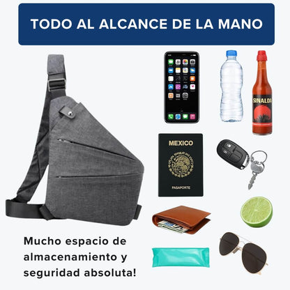Bolso Bandolera Antirrobo