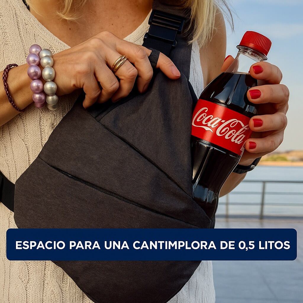 Bolso Bandolera Antirrobo