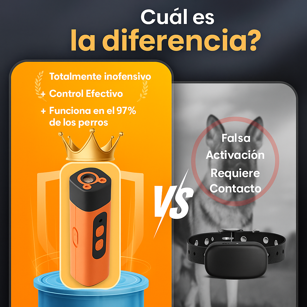 Brivori™ - Disuasor ultrasónico de ladridos para perros