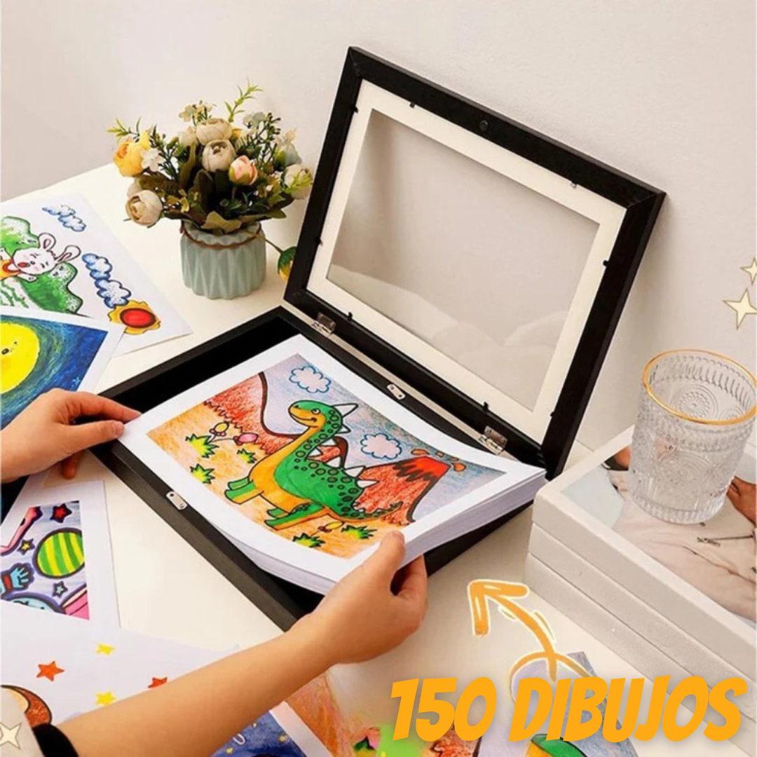 MemoFrame™ – Marco para hasta 150 dibujos