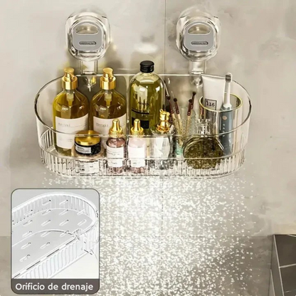 OrganizaFácil™ – Caja de almacenamiento con ventosa