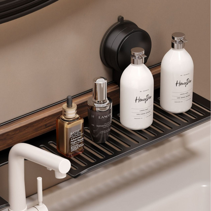 AquaShelf™ – Organizador de fregadero con ventosa